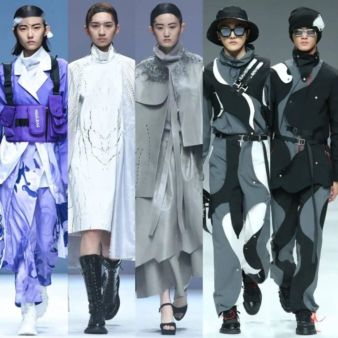 2021大学生时装周服装设计毕业作品发布-Day5(北京服装学院/武汉纺织大学/江汉大学/闽南理工学院)